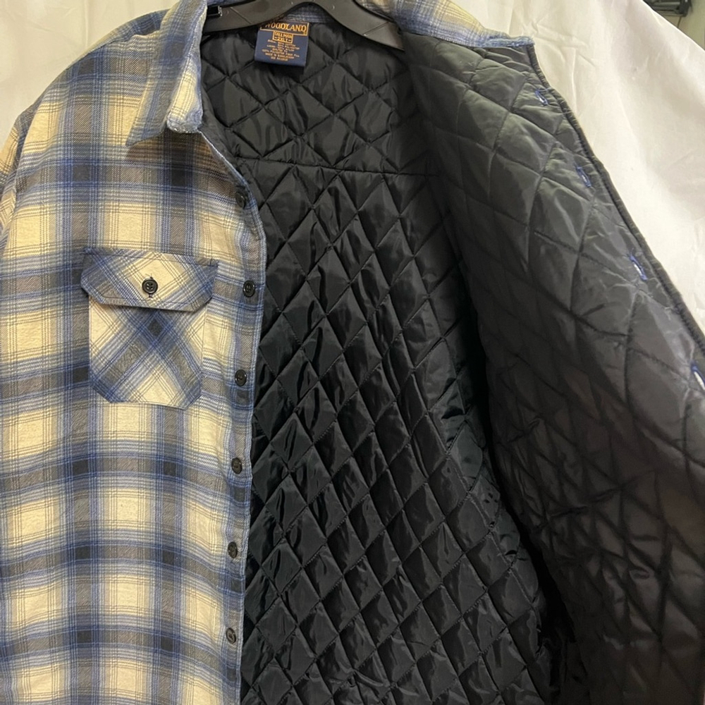 Woodland Lined Button-up Flannel-Big and Tall - Picture 7 of 10
